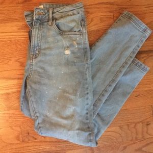 Treasure and Bond Paint Splatter Jeans